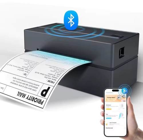 Thermal label printer portable