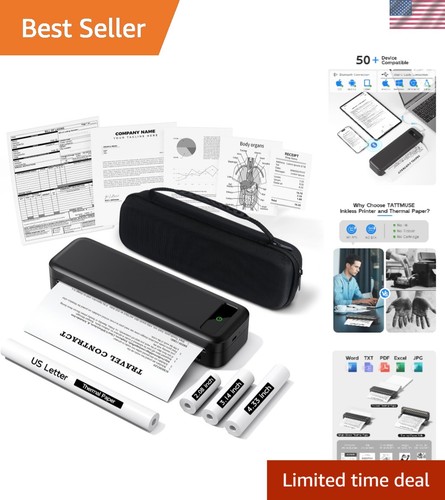 Rechargeable travel printer - rechargeable,