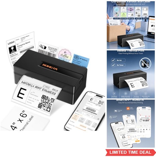 Thermal shipping label - thermal, printer